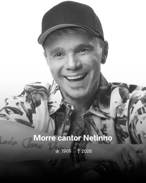 Morre cantor Netinho. Ele lutava contra câncer (Linfoma Não Hodgkin) e tinha 60 anos. Veja: 